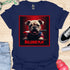 Bulldogs Play - Halloween - V2- Baby Bulldog with Knife in Mouth T-Shirt